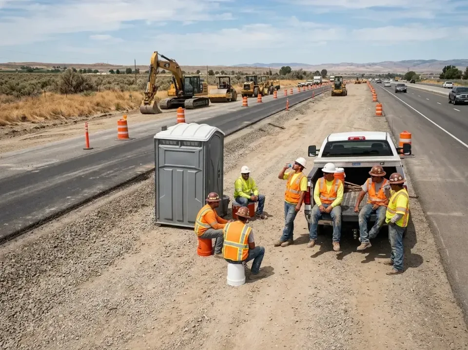 highway-road-construction-crew-007 — frequently asked questions, Porta Potty and Restroom Rentals in Vienna, IL